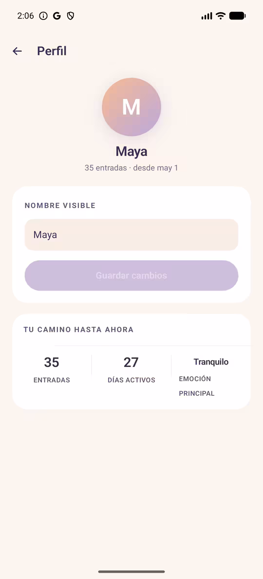 Ajustes y privacidad
