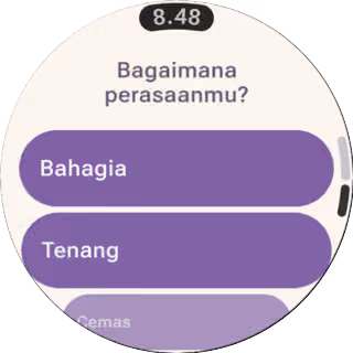 Pemilih suasana hati di Wear OS
