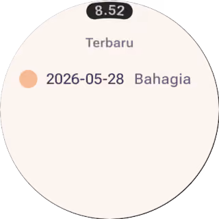Entri terbaru di Wear OS
