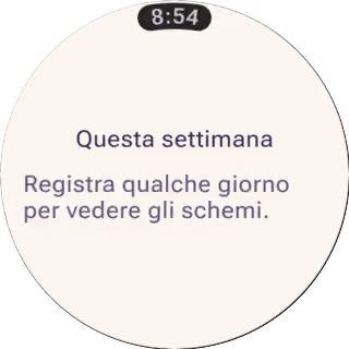 Riepilogo della settimana su Wear OS